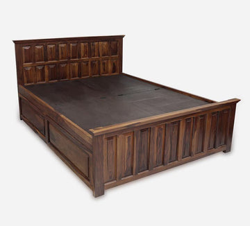 Sheesham Wood Avalon King Size Double Bed